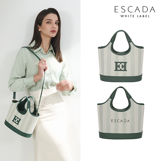 ESCADA 메종 자카드 토트백(+스카프) 4