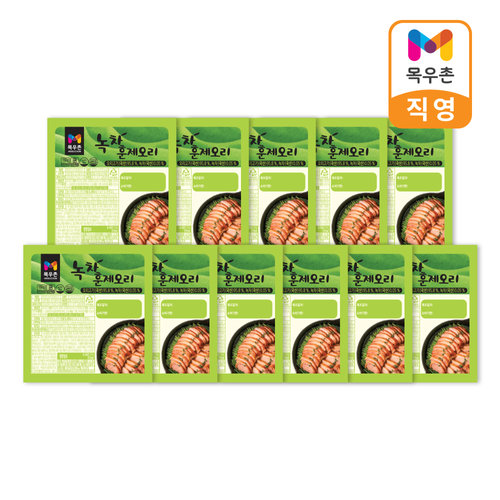 [목우촌] 녹차오리훈제슬라이스 150g x 11팩