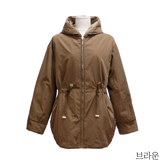 막스마라 드로스트링 리버시블 패딩 재킷 3