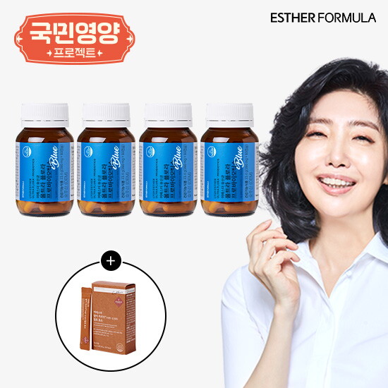 여에스더 유산균 울트라 플로라 프로바이오틱스 8개월분+발아 카무트 효소 1박스(10포)