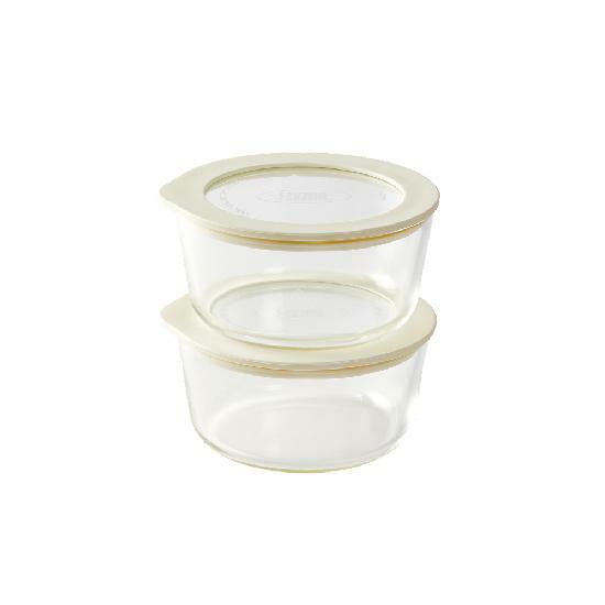 [카드 5%할인]한눈에 보이는 유리용기 동그락 PLUS 472ml 2개입 3