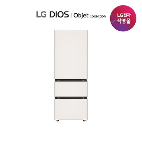 LG Fit & Max 오브제 김치톡톡 글라스 1등급 324L_Z334GBB151