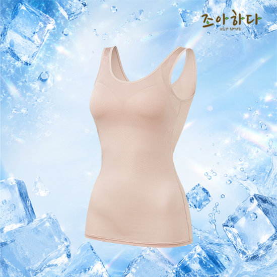 인견94% [26신상] 조아하다 냉감 인견 브라탑 런닝형 4종 2