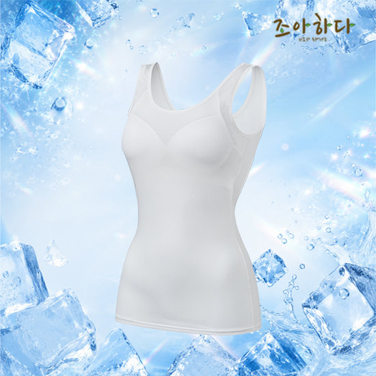 인견94% [26신상] 조아하다 냉감 인견 브라탑 런닝형 4종 4