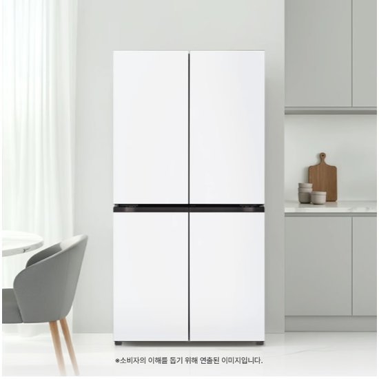 1등급]LG 디오스 AI 오브제컬렉션 냉장고 (매직스페이스) 870리터 T876MQQ1H1 2