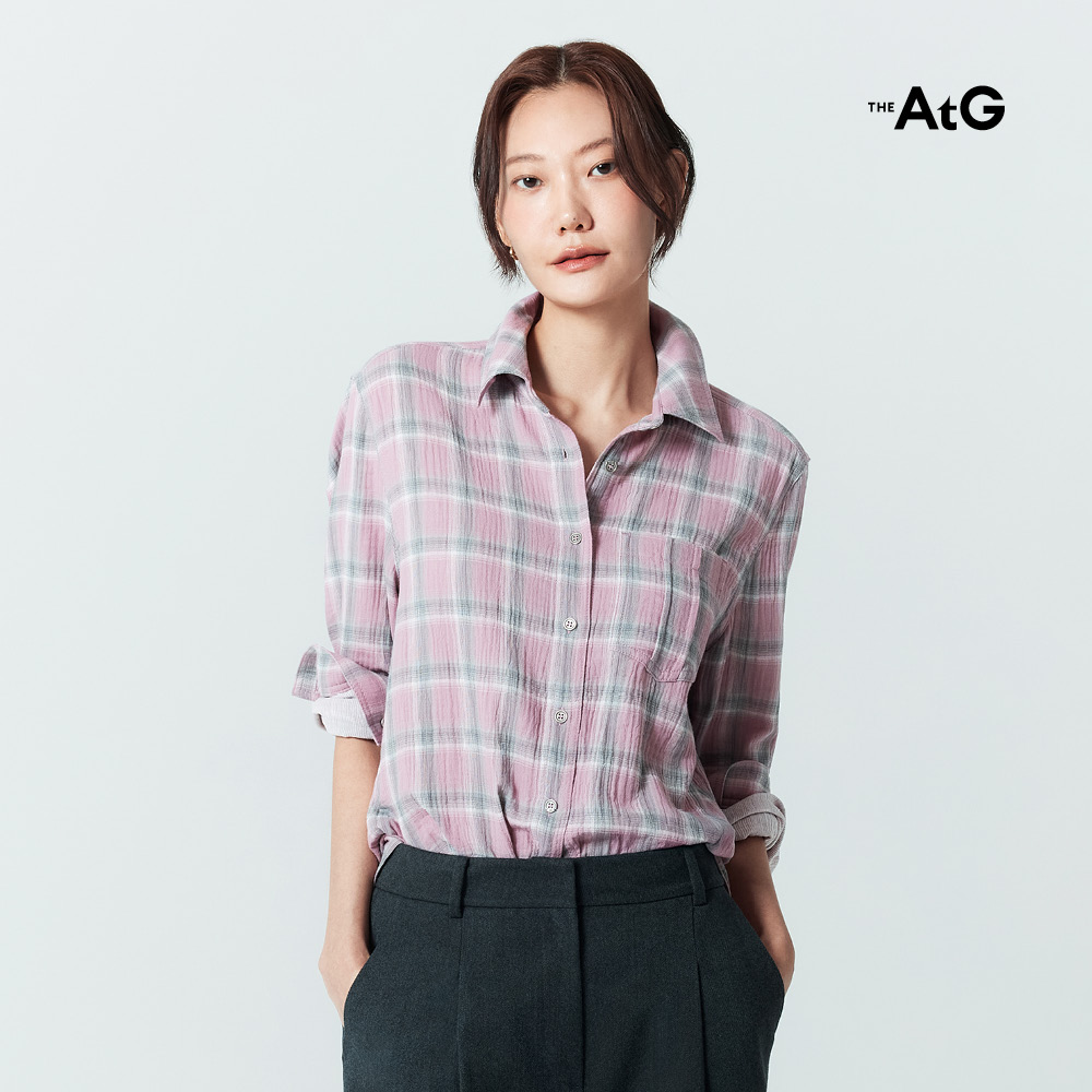 [최초가69,900원]26SS 멜로우 체크 셔츠 3