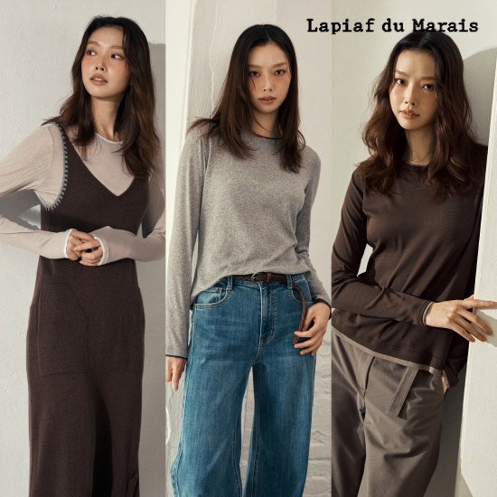 라삐아프 26FW 사이드 파이핑 데님 1종