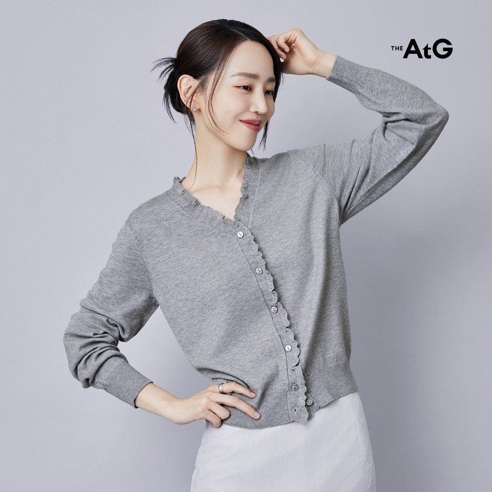 26F/W 워셔블 울혼방 프릴 가디건 3종