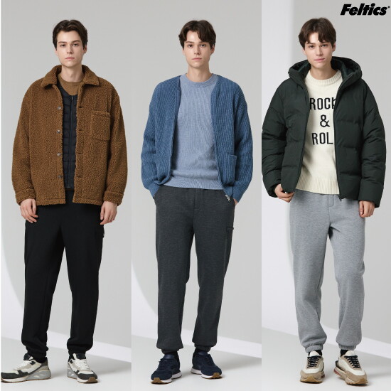 ■ 펠틱스 남성 장기모 조거 팬츠 3종 (F13M)