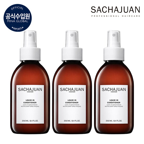 ★최유라쇼★ 사샤후안 리브인 컨디셔너 250ml * 3