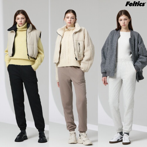 ■ 펠틱스 여성 장기모 조거 팬츠 3종 (F13W)