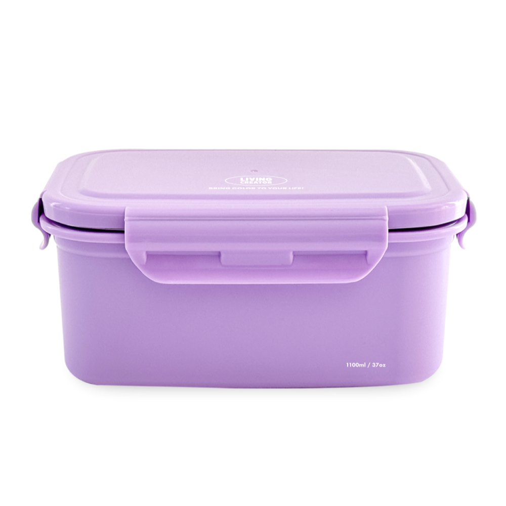 무연마제 스테인리스 지켜텐 1100ml (4colors) 도시락 런치박스 전자레인지 직장인 3