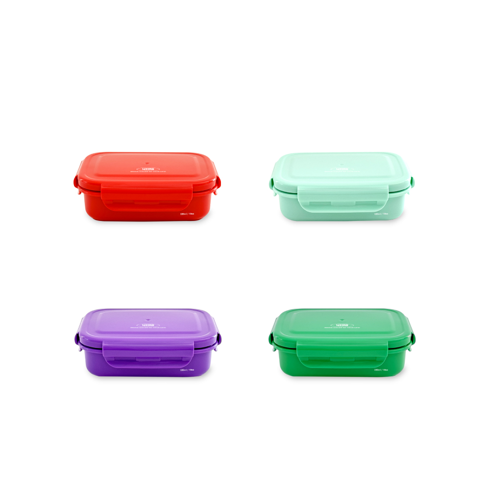 무연마제 스테인리스 지켜텐 320ml (4colors) 도시락 런치박스 전자레인지 직장인