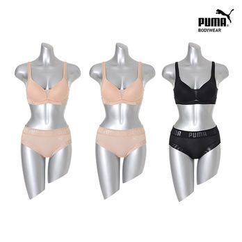 푸마 얼티밋 브라 6종 패키지(브라3종+팬티3종)(스킨2, 블랙1)