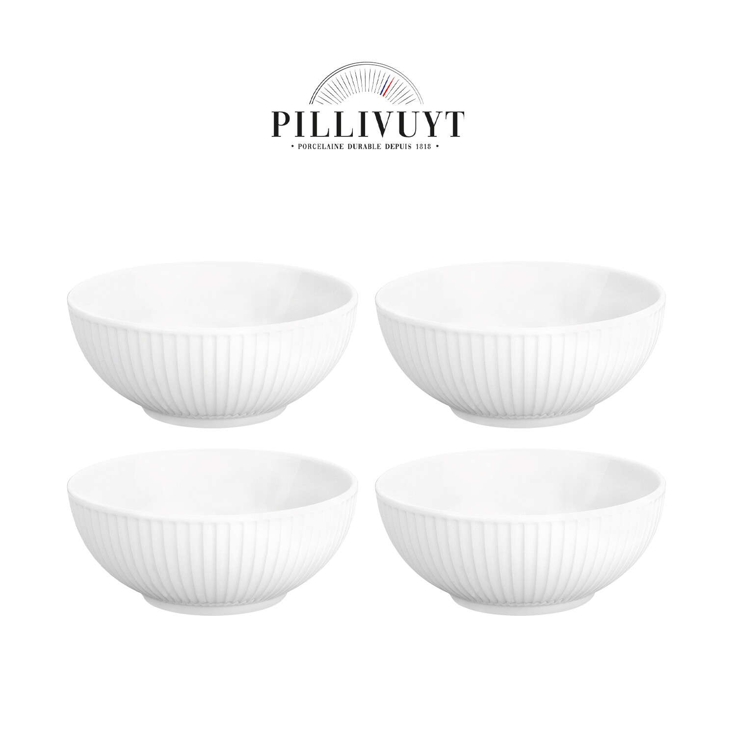 [정상가 452,000원]★프랑스 직수입★ 필리빗 면기 4인조 (4p)