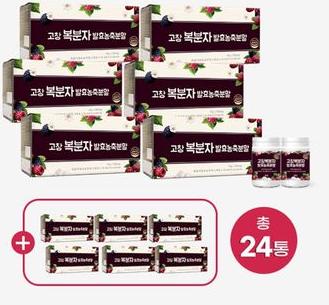 고창복분자 발효농축분말 24통+스푼 10개