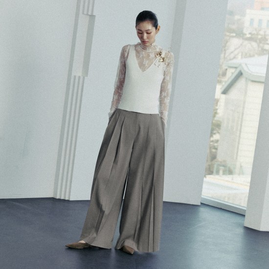 르네크루 26FW 와이드 팬츠 4