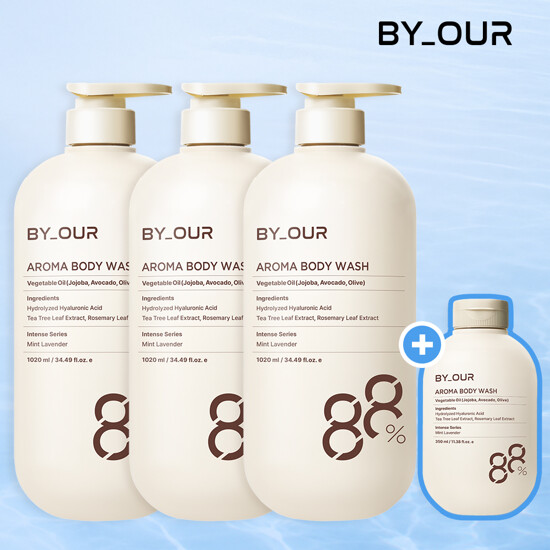 [방송에서만 350ml 더 초특가 구성] 바이아우어 자연유래88 바디워시