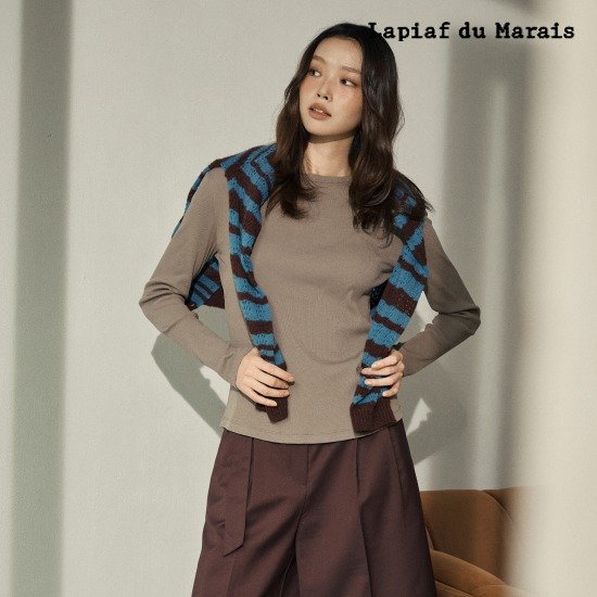 라삐아프 26FW 롱슬리브 콤트코튼 풀오버 4종