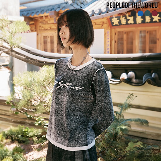 ■ [상시가 89,000원]캐시미어 코튼 블렌디드 루나 니트