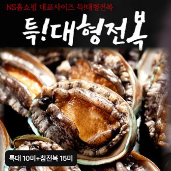 (보양특집전) 완도활전복 (특대 10미(81~90g)+참전복 15미(40~50g))