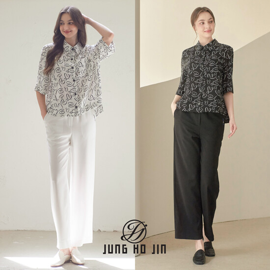 [Jung Ho Jin] 정호진 26SS 여성 컴포트 스트레치 데일리 팬츠 1종