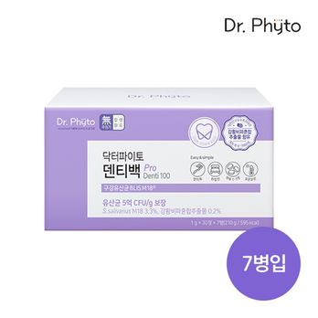 닥터파이토 덴티백 PRO 구강유산균M18 7병