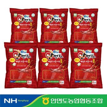 안면도농협 태양초 햇 고춧가루 500gX6봉