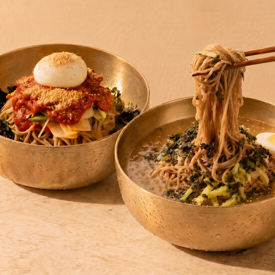 [방송에서만][총18인분] 47년 강릉 노포맛집 동해막국수 비빔 9팩+물 9팩 2
