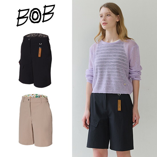 BOB 여성 26SS 쿨 하프 팬츠 2종