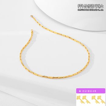 (주)삼성금거래소 24K 순금 미라클 목걸이 30g+순금4개