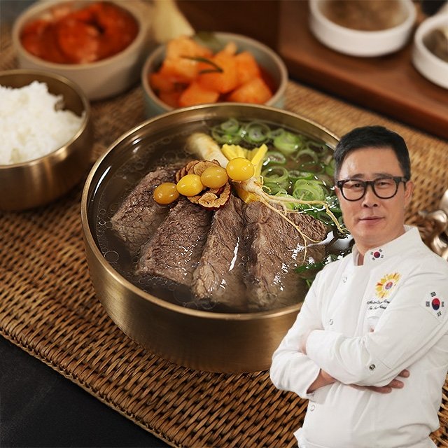 (방송에서만 4팩 더!) 임성근의 특 키로갈비탕 1kg x 12팩 (총 12kg)