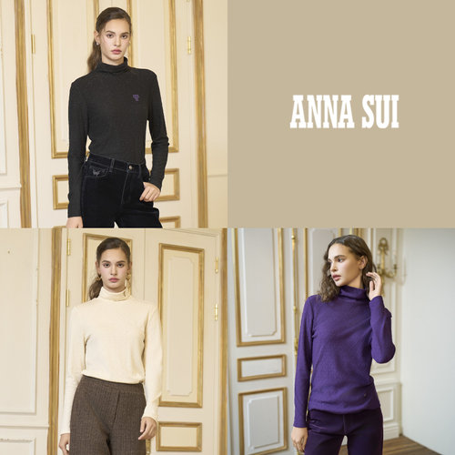 안나수이(ANNA SUI) 다이아 모티브 티블라우스 3종