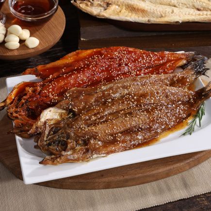 김선영의 황태구이 간장맛 200g x 4팩 + 황태구이 고추장맛 200g x 4팩 2