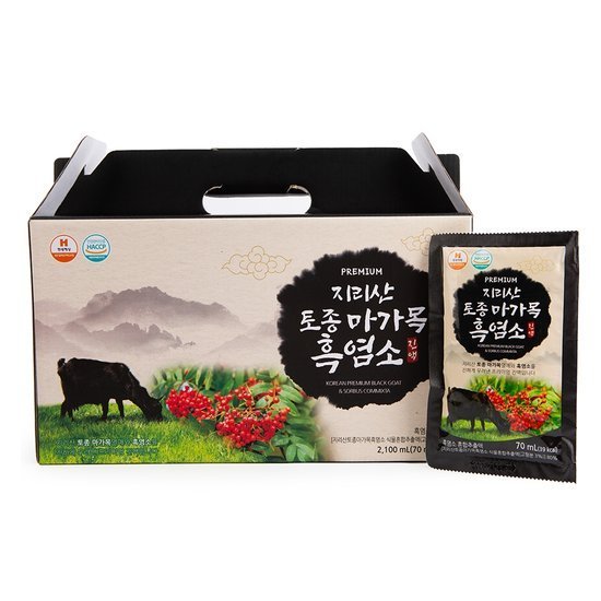 지리산 토종 마가목 흑염소 진액 프리미엄 2박스(2개월)