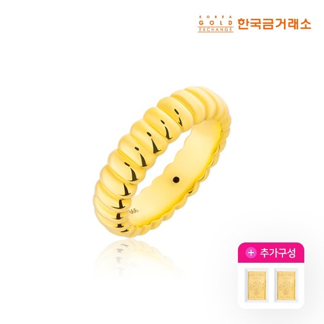 [한국금거래소]24K순금 리플 반지 
