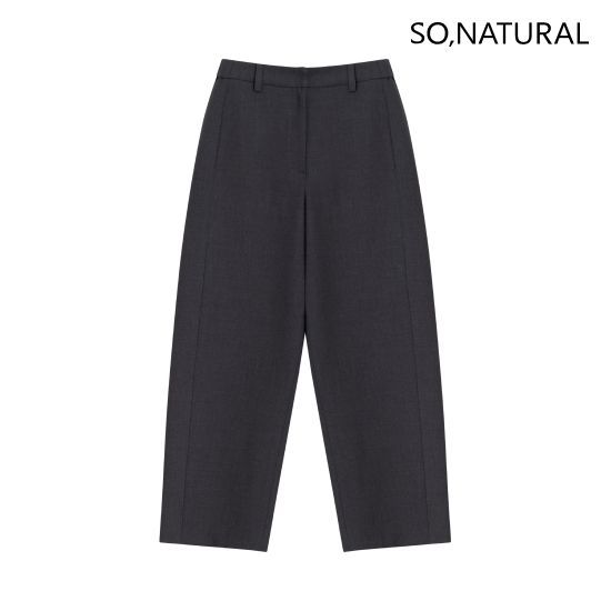 쏘내추럴 26FW 소프트 커브드 크롭 팬츠 4