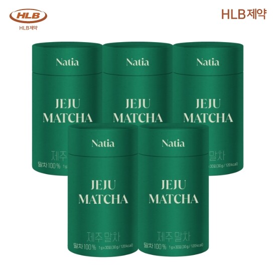 ♥제주말차♥[5박스]HLB 나티아 제주말차 (1g×30포, 5박스)