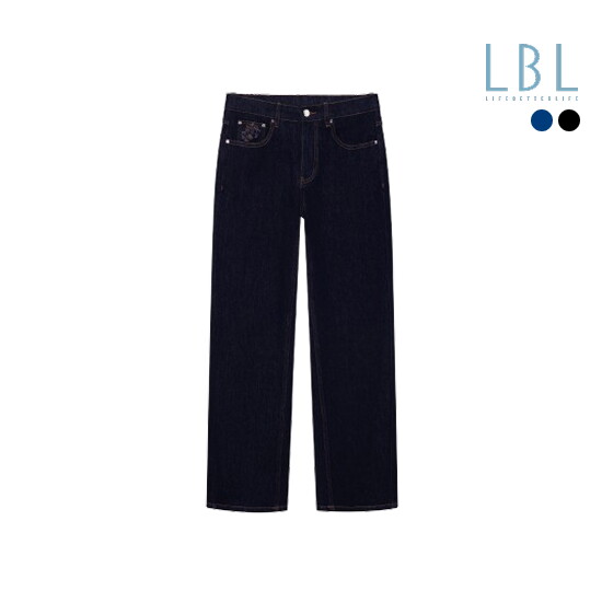 ●[LBL X 로라애슐리] 26FW 로라 자수 데님팬츠 2