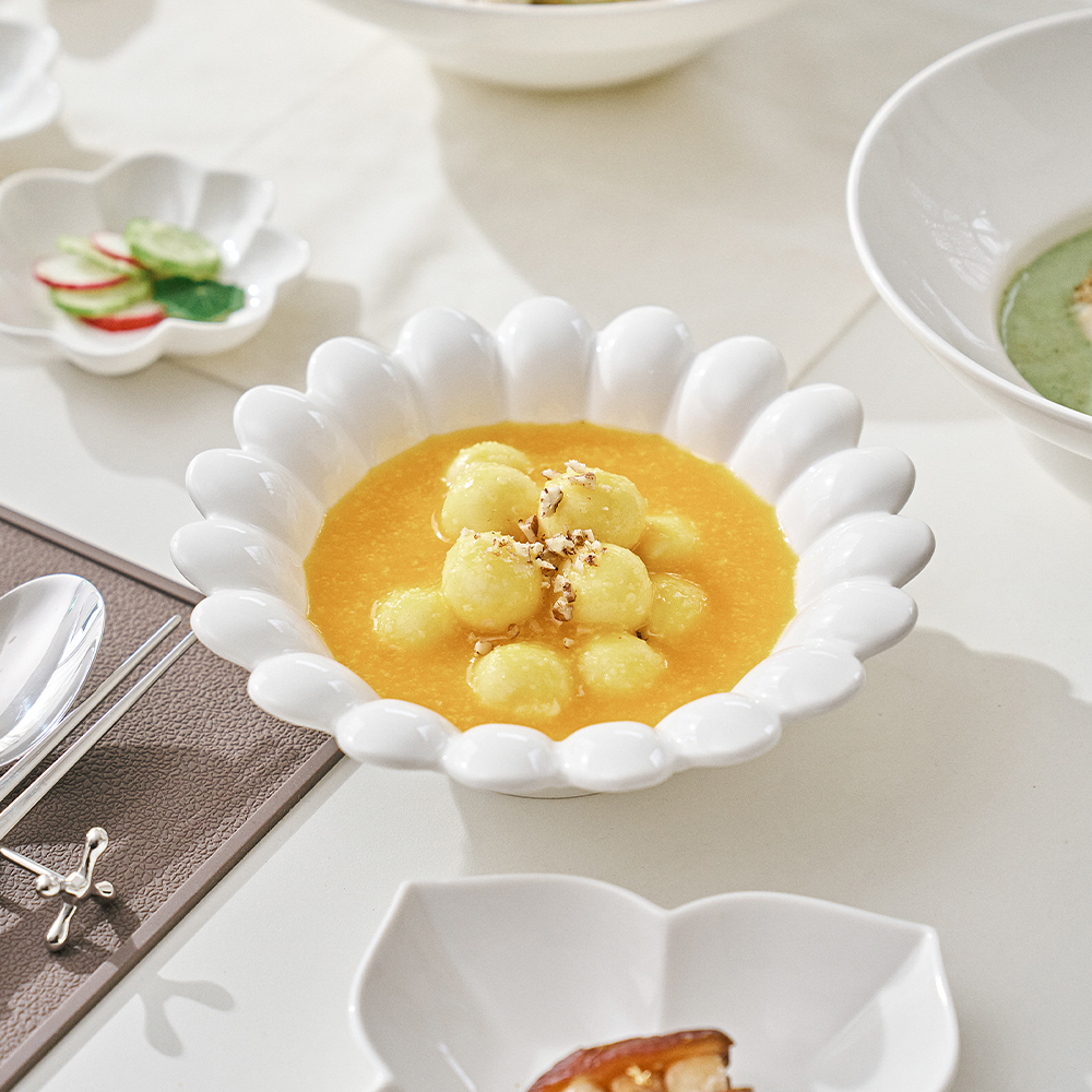 부케_유광 서빙볼 데이지 2