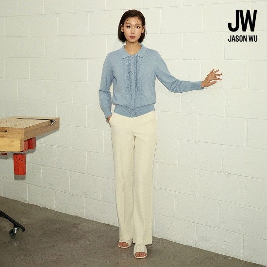 제이슨우 26FW Rina 어텀 루즈플레어 커브드 슬랙스 _ 기본기장 (4 COLORS) 4