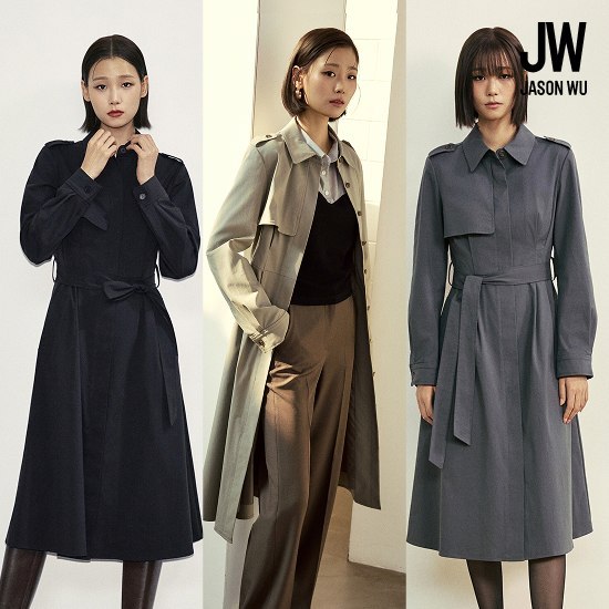 제이슨우 26FW Vanessa 아이코닉 개버딘 트렌치 원피스 (3 COLORS) 4