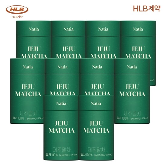 ♥제주말차♥[10박스]HLB 나티아 제주말차 (1g×30포, 10박스)