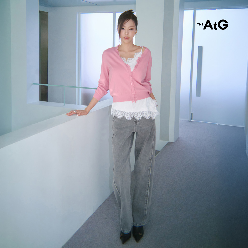 [미리주문10%] 26FW 프린지 트랙 커브드 데님 4