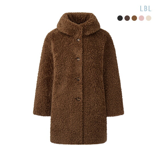 ◆26FW 호주산 양모100 테디 코트 4