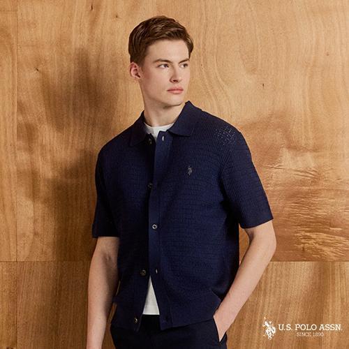 USPA[단품] 26SS 남성 크로셰 썸머 가디건 2