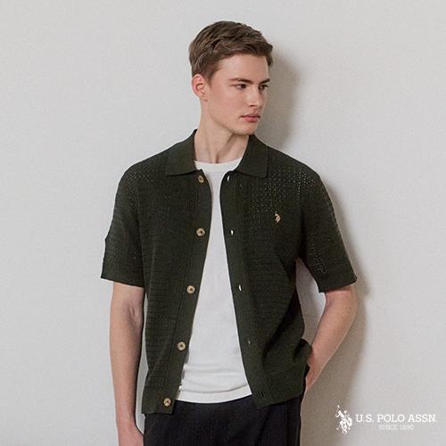 USPA[단품] 26SS 남성 크로셰 썸머 가디건 3