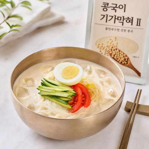 [조계숙 명인] (방송중에만3봉더)콩국이 기가막혀(콩국물 가루) 90g x 16봉 3