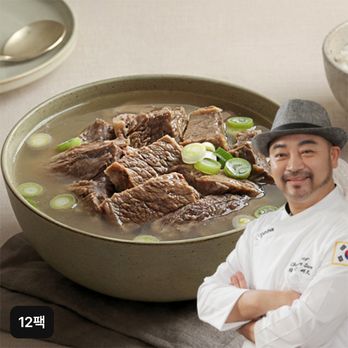 (방송에서만 4팩 더!) [최인선의 팔도美식] 참깊은 뼈없는 갈비탕 800g X 12팩