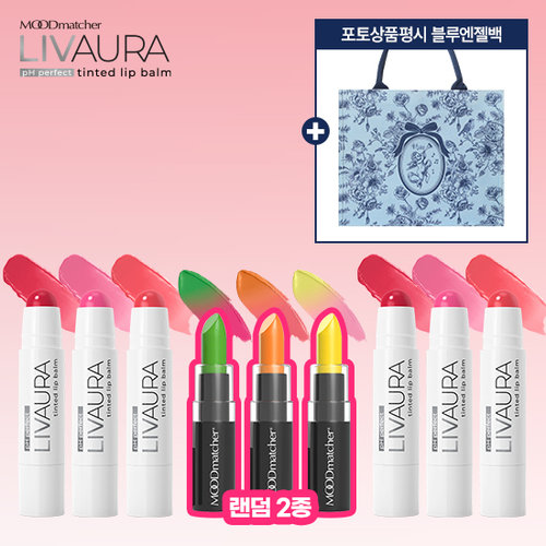 [미국직수입] NEW 최신상 무드매쳐 립아우라 매니아구성 (립아우라6종+립스틱2종)